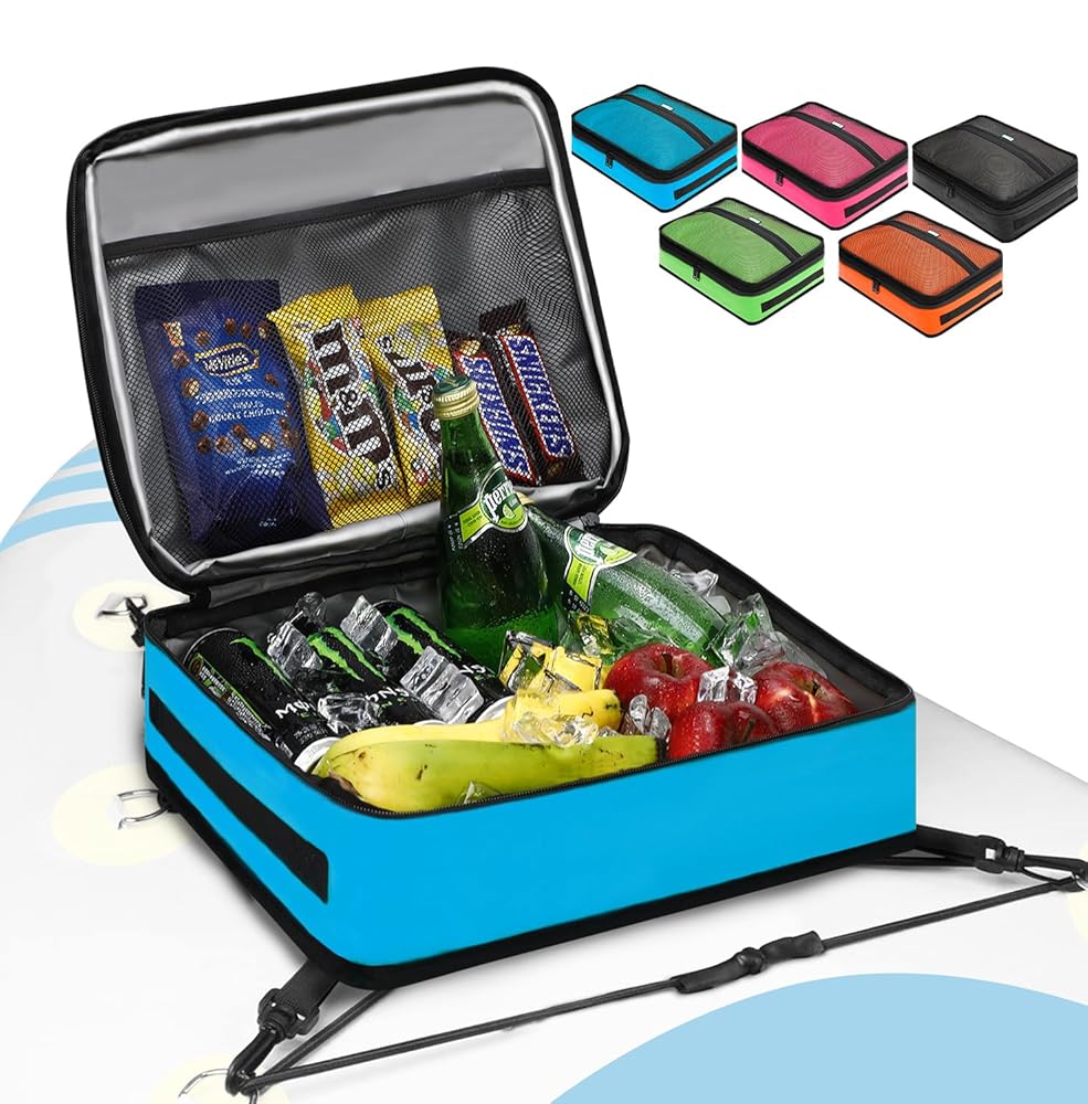 Waterproof Paddle Board Cooler Bag – Insulated, Leakproof Design for 10 Cans, Excellent SUP and Kayak Accent